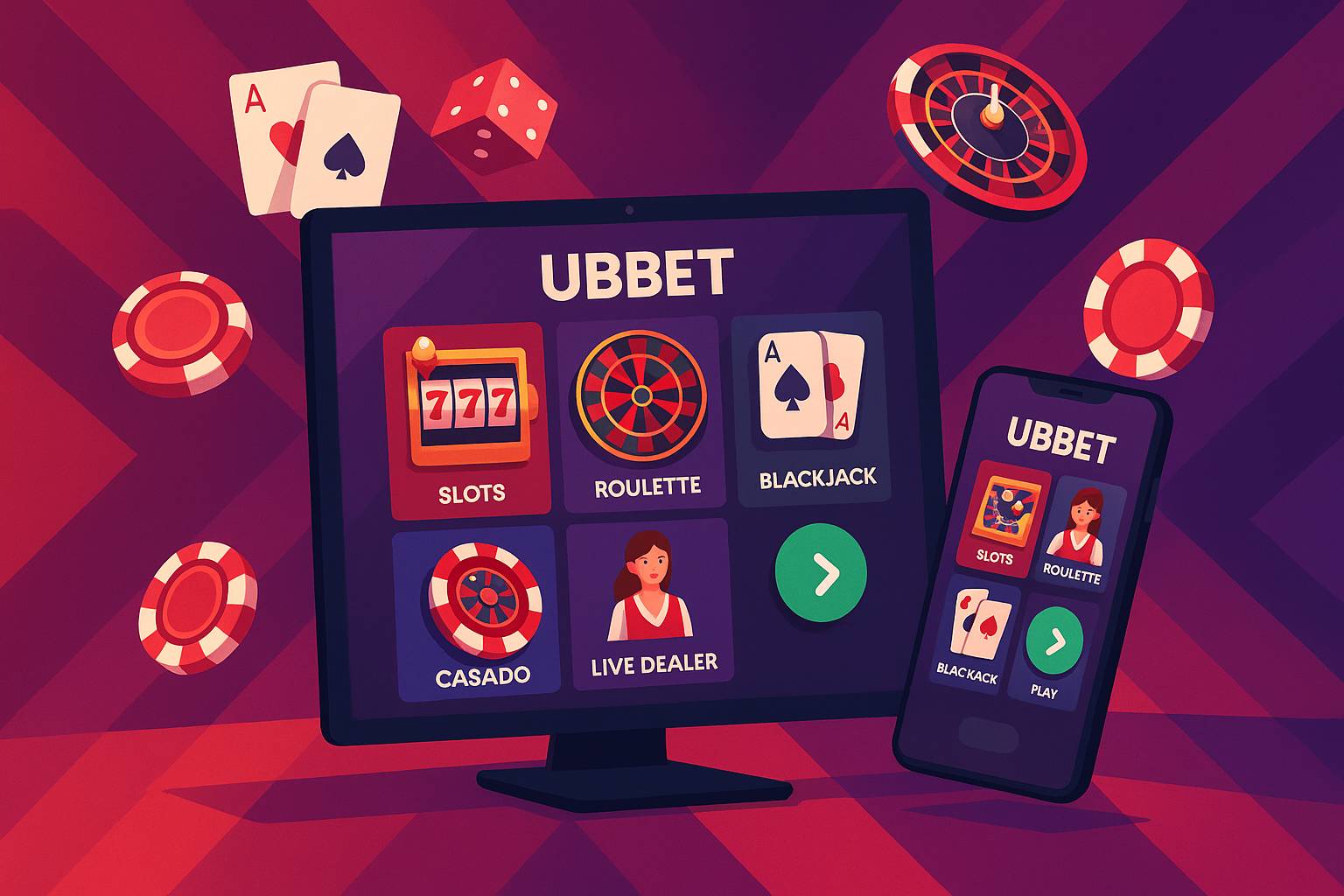 Jogos de cassino online UBBET