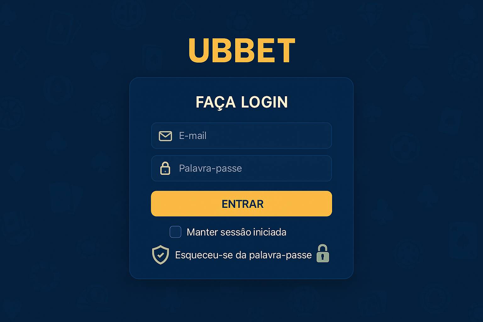 Login no Cassino UBBET